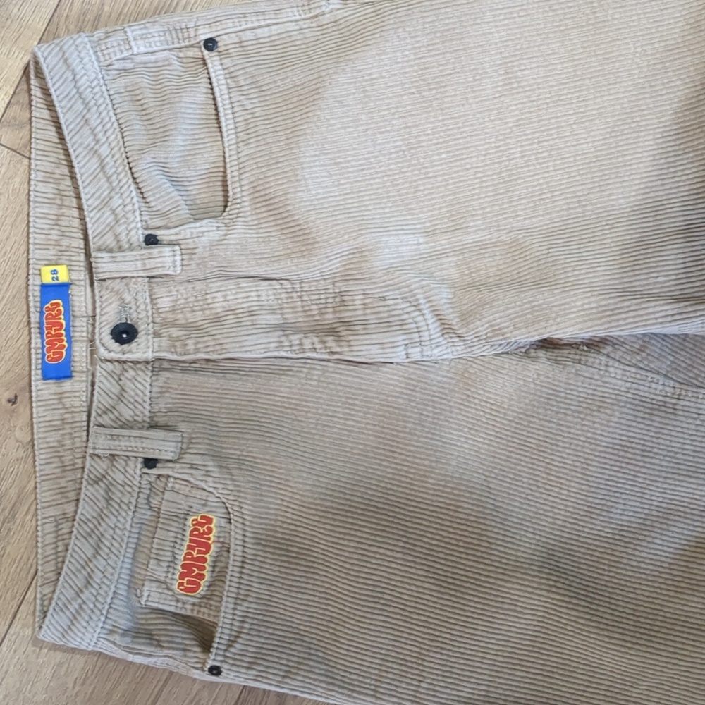 Empyre Corduroy Skate Relaxed Fit Tan Pants Men's Size 28 - Picture 2 of 11